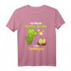 Ich werde großer Bruder von Zwillingen Dinosaurier T-Shirt – Perfekt zum Baby Shower & Schwangerschaft ankündigen für Jungen