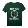 Zeit für Cookies - Lustiges Cookie Keks T-Shirt für Naschkatzen und Süßigkeitenliebhaber, Perfekt als Geschenk für Familie und Freunde