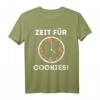 Zeit für Cookies - Lustiges Cookie Keks T-Shirt für Naschkatzen und Süßigkeitenliebhaber, Perfekt als Geschenk für Familie und Freunde