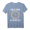 Zeit für Cookies - Lustiges Cookie Keks T-Shirt für Naschkatzen und Süßigkeitenliebhaber, Perfekt als Geschenk für Familie und Freunde