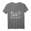 Bald großer Bruder T-Shirt Geschenk für Mann, Frau & Kind – Perfekt zur Geburt, Geburtstag, Weihnachten & Co.
