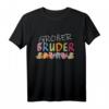 Großer Brudersaurus 2020 Bruder Geschenk Idee Dinosaurier T-Shirt – Perfekt für Schwangerschaftsankündigung & Geburtstag für Jungen