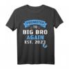 Ich werde wieder ein großer Bruder sein 2023 T-Shirt – Lustiges Geschenk zur Schwangerschaftsankündigung & Babyparty für zukünftigen großen Bruder