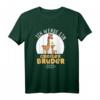 Großer Bruder 2021 Shirt – Perfektes Geschenk für werdende und große Brüder, tolles Giraffen Design für Kinder