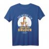 Großer Bruder 2021 Shirt – Perfektes Geschenk für werdende und große Brüder, tolles Giraffen Design für Kinder