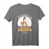 Großer Bruder 2021 Shirt – Perfektes Geschenk für werdende und große Brüder, tolles Giraffen Design für Kinder