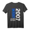 Limited Edition 2007 Geburtstags-T-Shirt für 16. Geburtstag – Deko, Geschenk & Partyoutfit für Teenager, Damen & Herren