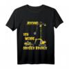 Kinder Achtung Baustelle Radlader Ich werde großer Bruder T-Shirt – Humorvolles Geschenk zur Schwangerschaftsankündigung für zukünftigen großen Bruder