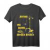 Kinder Achtung Baustelle Radlader Ich werde großer Bruder T-Shirt – Humorvolles Geschenk zur Schwangerschaftsankündigung für zukünftigen großen Bruder