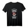Ich bin die große Schwester das macht mich zum Boss Katzen T-Shirt – Lustiges Geschwistergeschenk für Katzenfans zum Geburtstag & Weihnachten