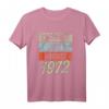 51. Geburtstag Mann T-Shirt - Legendär seit August 1972, lustiges Geschenk & Dekoration für den besonderen Tag