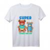 Kinder Super Teddy Großer Bruder T-Shirt – Perfektes Geschenk für große Brüder, Geschwistererwartung & Baby-Geschenke
