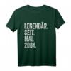 20. Geburtstag T-Shirt für Männer – Legendär seit Mai 2004, lustiges Geschenk & Dekoration für den 20. Geburtstag