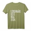 20. Geburtstag T-Shirt für Männer – Legendär seit Mai 2004, lustiges Geschenk & Dekoration für den 20. Geburtstag