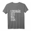 20. Geburtstag T-Shirt für Männer – Legendär seit Mai 2004, lustiges Geschenk & Dekoration für den 20. Geburtstag