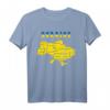 Oblast of Ukraine Karte T-Shirt mit Regionen und Flaggenfarben – Perfektes Geschenk für Familie und Freunde zum Geburtstag, Weihnachten oder Feiertage