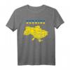 Oblast of Ukraine Karte T-Shirt mit Regionen und Flaggenfarben – Perfektes Geschenk für Familie und Freunde zum Geburtstag, Weihnachten oder Feiertage