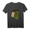 Gurkenglas Geschenk für Gurken- & Essiggurken-Freunde - Lustiges T-Shirt zum HapDog für Gurkenliebhaber