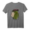 Gurkenglas Geschenk für Gurken- & Essiggurken-Freunde - Lustiges T-Shirt zum HapDog für Gurkenliebhaber