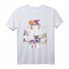 Oma Hexe auf Hexen-Besen mit Katze Damen T-Shirt – Lustiges Halloween Design für Partys & Kostüme