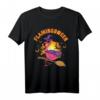Happy Flamingo Hexe Kürbis Mama Flamingo Halloween T-Shirt – Lustiges Flamingoween-Design für Flamingo-Fans und Halloween-Partys