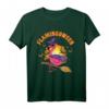 Happy Flamingo Hexe Kürbis Mama Flamingo Halloween T-Shirt – Lustiges Flamingoween-Design für Flamingo-Fans und Halloween-Partys