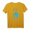 Halloween Kostüm BFFs Paare Zwillinge - Feuer und Eisdrachen T-Shirt für Partner, Freunde & Geschwister