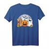 Lustiges Boo Kürbis Geist Halloween Kostüm T-Shirt – Perfekt für Halloween-Partys für Männer, Frauen, Jungen und Mädchen