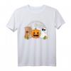 Lustiges Boo Kürbis Geist Halloween Kostüm T-Shirt – Perfekt für Halloween-Partys für Männer, Frauen, Jungen und Mädchen