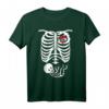 X-Ray Skelett Schwangere T-Shirt – Lustiges Halloween Mom Kostüm & Geschenk für Schwangere und Mütter