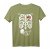 X-Ray Skelett Schwangere T-Shirt – Lustiges Halloween Mom Kostüm & Geschenk für Schwangere und Mütter