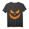 Halloween Kürbis Kostüm T-Shirt für Frauen, Männer & Kinder – Klassisches, bequemes Halloween-Basic mit doppeltem Saum