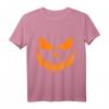 Halloween Kürbis Kostüm T-Shirt für Frauen, Männer & Kinder – Klassisches, bequemes Halloween-Basic mit doppeltem Saum