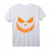 Halloween Kürbis Kostüm T-Shirt für Frauen, Männer & Kinder – Klassisches, bequemes Halloween-Basic mit doppeltem Saum