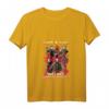Damen Just A Girl Who Loves Horror Movies Halloween-Kostüm T-Shirt mit V-Ausschnitt – Perfekte Geschenkidee für Horrorfilm-Fans, Halloween & Feiertage