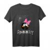 Kinder Halloween T-Shirt mit gruseliger Spinne für Mädchen - Süßes & Gruseliges Halloween-Design für Mädchen
