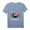 Kinder Halloween T-Shirt mit gruseliger Spinne für Mädchen - Süßes & Gruseliges Halloween-Design für Mädchen