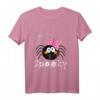 Kinder Halloween T-Shirt mit gruseliger Spinne für Mädchen - Süßes & Gruseliges Halloween-Design für Mädchen