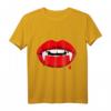 Vampir-Biss Halloween Party T-Shirt – Gruseliges Design, Perfekt für Kostüm-Partys & Halloween-Fans, Geschenkidee für Freunde & Familie