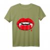 Vampir-Biss Halloween Party T-Shirt – Gruseliges Design, Perfekt für Kostüm-Partys & Halloween-Fans, Geschenkidee für Freunde & Familie