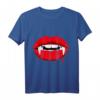 Vampir-Biss Halloween Party T-Shirt – Gruseliges Design, Perfekt für Kostüm-Partys & Halloween-Fans, Geschenkidee für Freunde & Familie