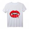 Vampir-Biss Halloween Party T-Shirt – Gruseliges Design, Perfekt für Kostüm-Partys & Halloween-Fans, Geschenkidee für Freunde & Familie