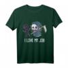 Kawaii Grim Reaper I Love My Job Halloween T-Shirt – Süßes Gothic Sensenmann Design für Halloween Partys & Geschenke für Kawaii & Gothic Fans