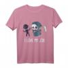 Kawaii Grim Reaper I Love My Job Halloween T-Shirt – Süßes Gothic Sensenmann Design für Halloween Partys & Geschenke für Kawaii & Gothic Fans