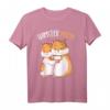 Hamster Mama Mädchen Damen T-Shirt - Süßes Geschenk für Hamsterliebhaberinnen, Kinder & Frauen zu Geburtstag, Weihnachten & Ostern