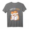 Hamster Mama Mädchen Damen T-Shirt - Süßes Geschenk für Hamsterliebhaberinnen, Kinder & Frauen zu Geburtstag, Weihnachten & Ostern