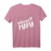 Handball Mama T-Shirt – Lustiges Geschenk für Handballfans, Spieler & Trainer zu Weihnachten & Geburtstag