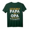 Ich habe zwei Titel Papa & Opa und ich kann alles reparieren T-Shirt – Originelles Geschenk für Handwerker, Mechaniker & Heimwerker Opas zu Vatertag & Geburtstag