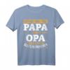 Ich habe zwei Titel Papa & Opa und ich kann alles reparieren T-Shirt – Originelles Geschenk für Handwerker, Mechaniker & Heimwerker Opas zu Vatertag & Geburtstag