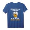 Lustiges Biertrinker T-Shirt - Witziges Statement für Männer, Bierliebhaber & Partyfans, Perfekt als Geschenk zum Vatertag & Geburtstag